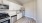 Kitchen in a 1-bedroom apartment at Fairview Arms Apartments in Philadelphia, PA